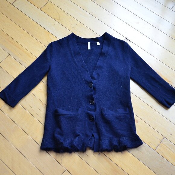 IISLI 100% wool Cardigan XS XXS - Picture 1 of 7